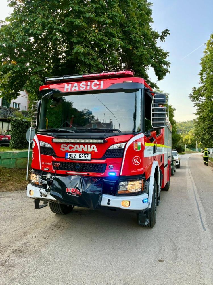 Nové zásahové vozidlo klecanských dobrovolných hasičů